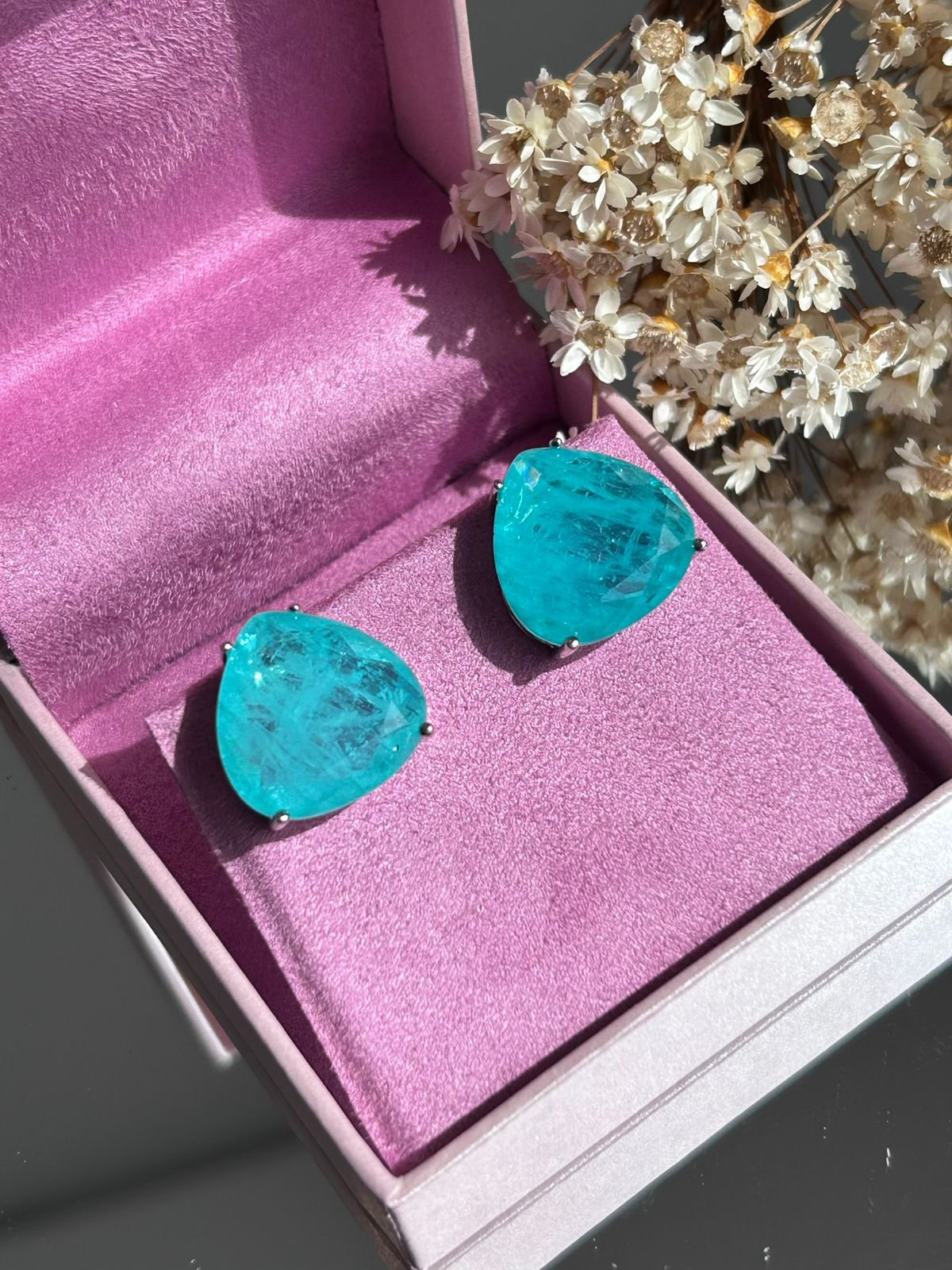 Brinco Maxi Gota Turmalina