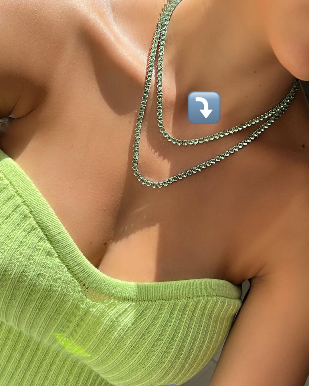 Colar Riviera Menta 3 Garras 4mm 40 cm Fecho Jóia (Modelo que não vira)