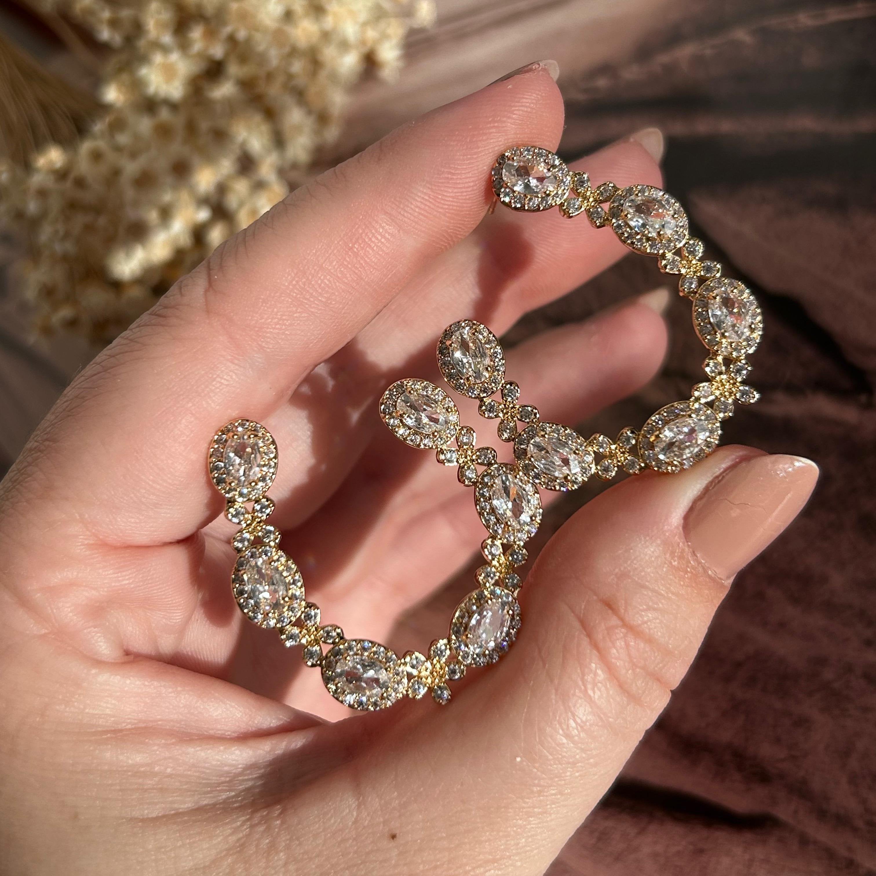 Brinco Argola Frontal Ouro