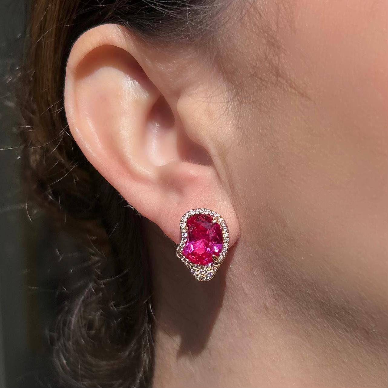 Conjunto Orgânico Safira Rosa Dourado