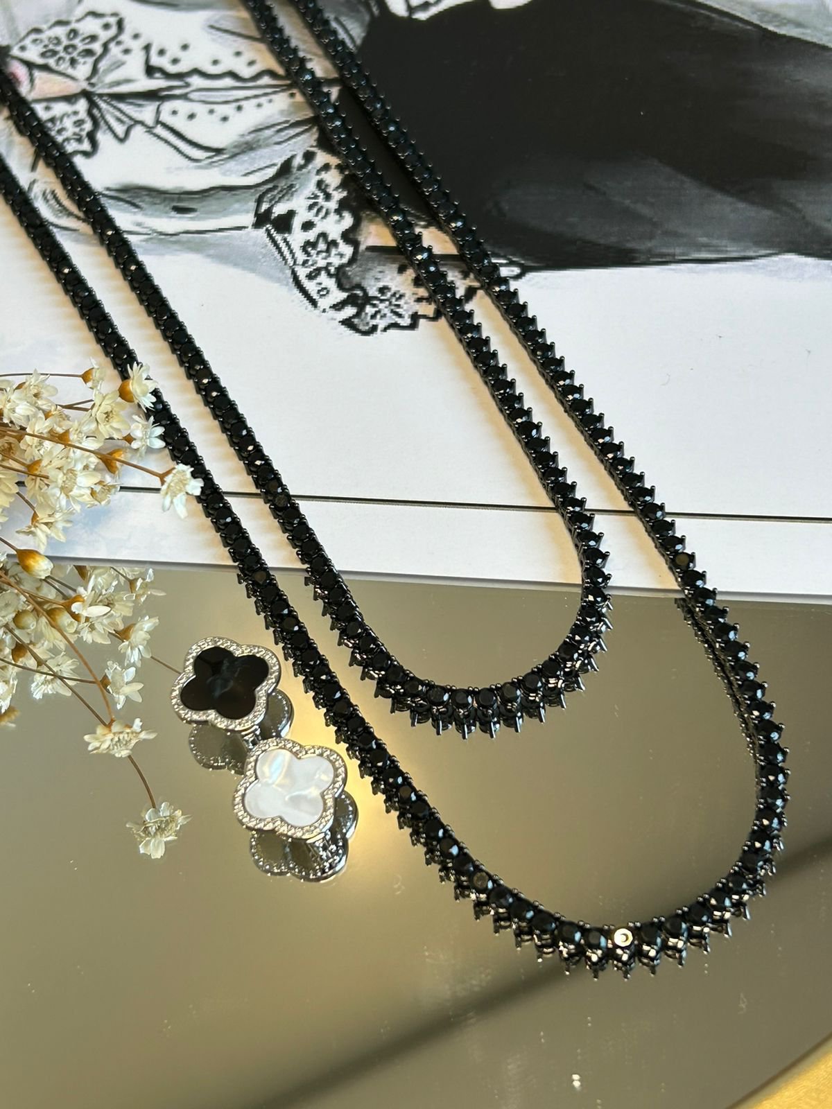 Riviera Negra 3 Garras 60cm