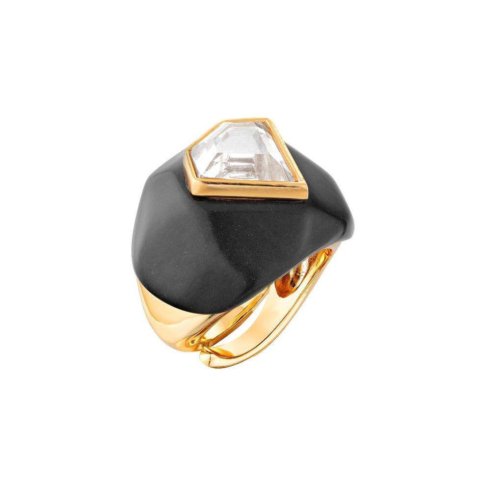 Anel Diamante Negro