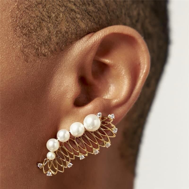 Conjunto Brinco e Colar Pérola Shell