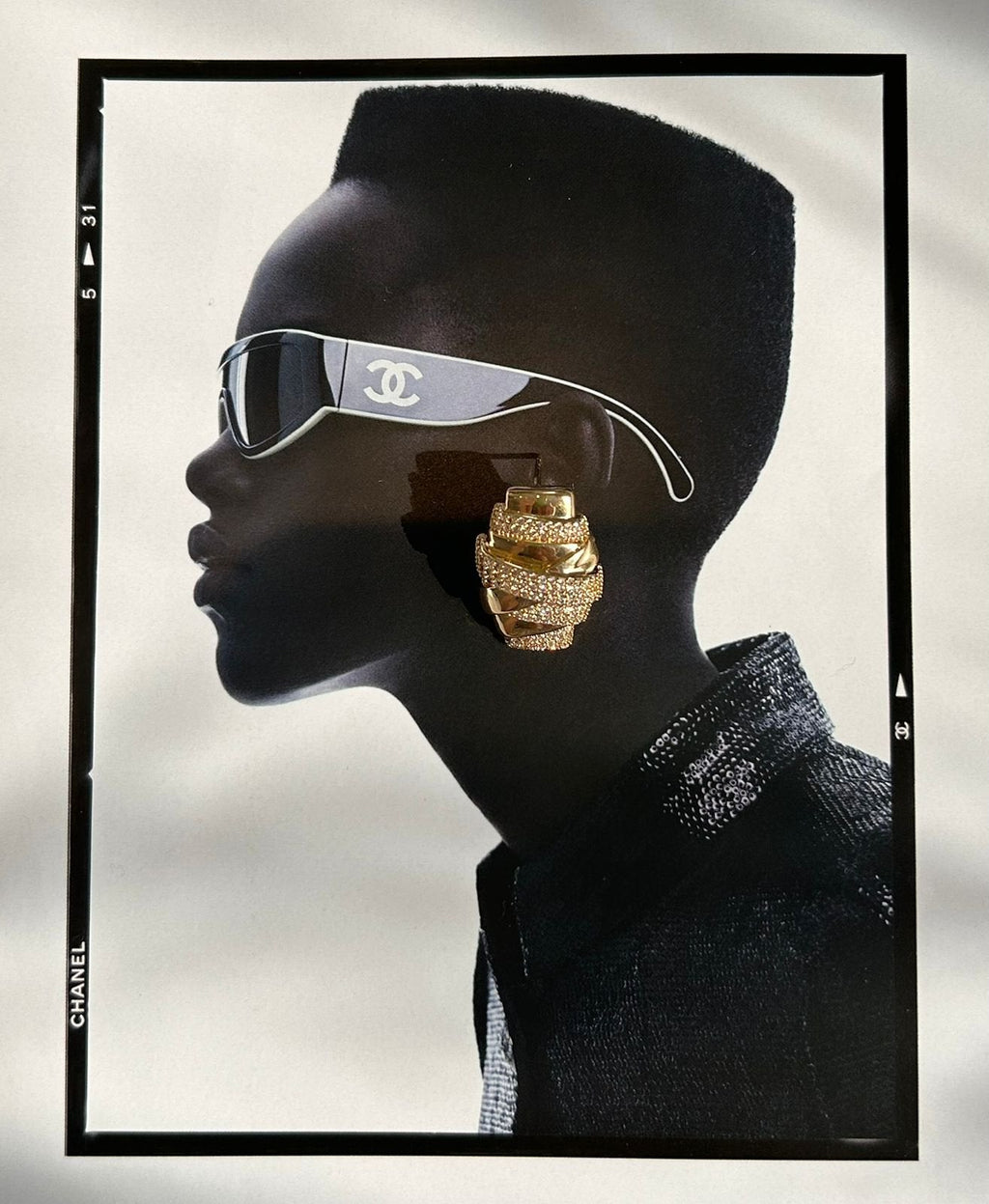 Brinco Croissant Banho Ouro