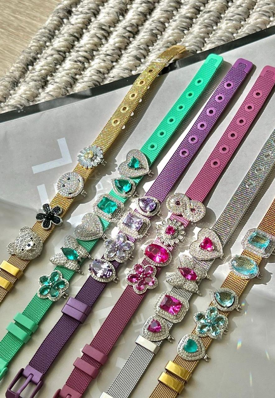 Pulseira Esteira para Charms