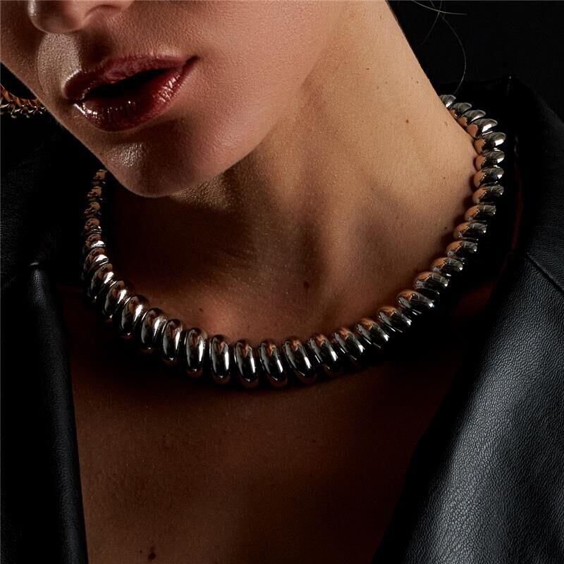 Colar Gargantilha Gomos