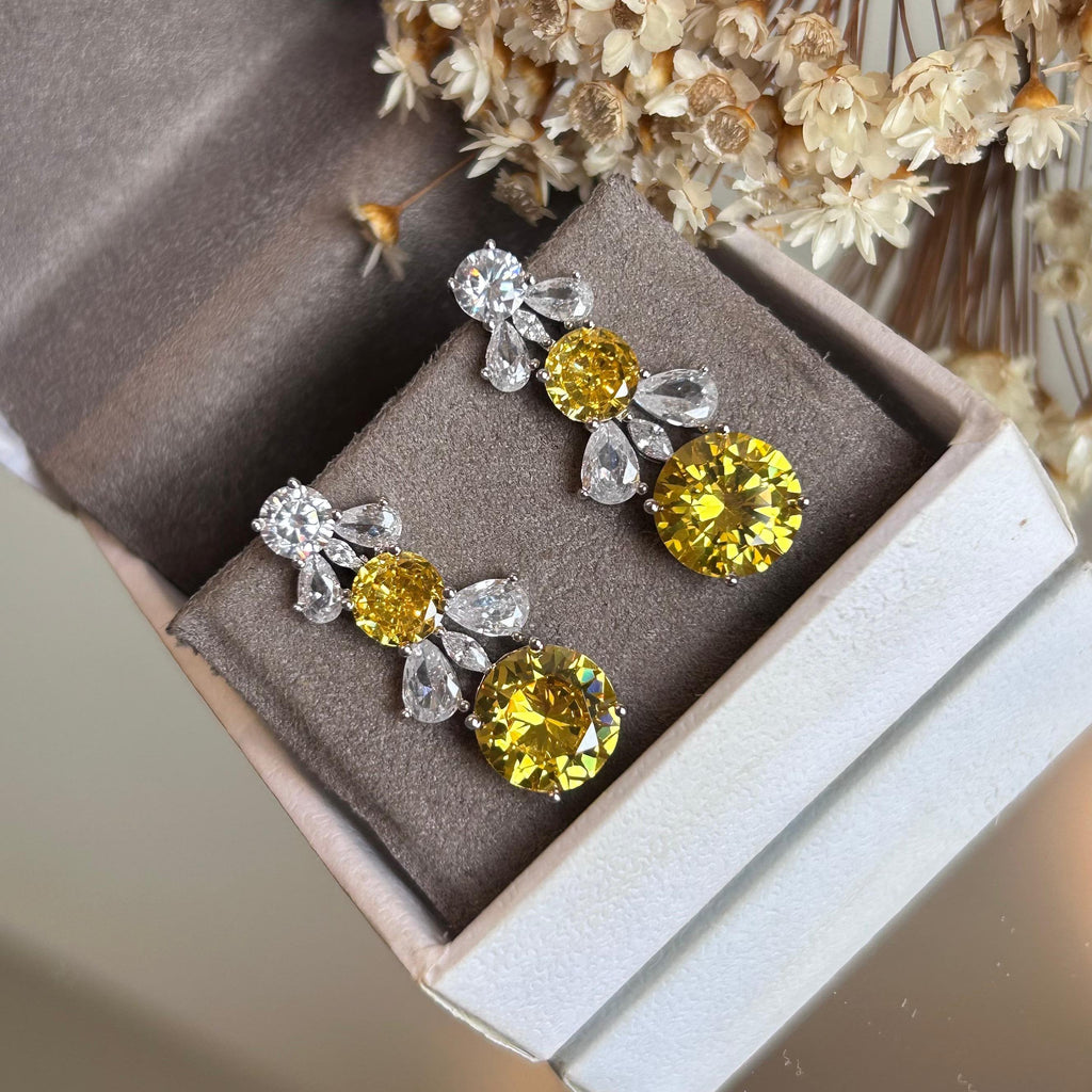 Brinco Luxo Fancy Yellow