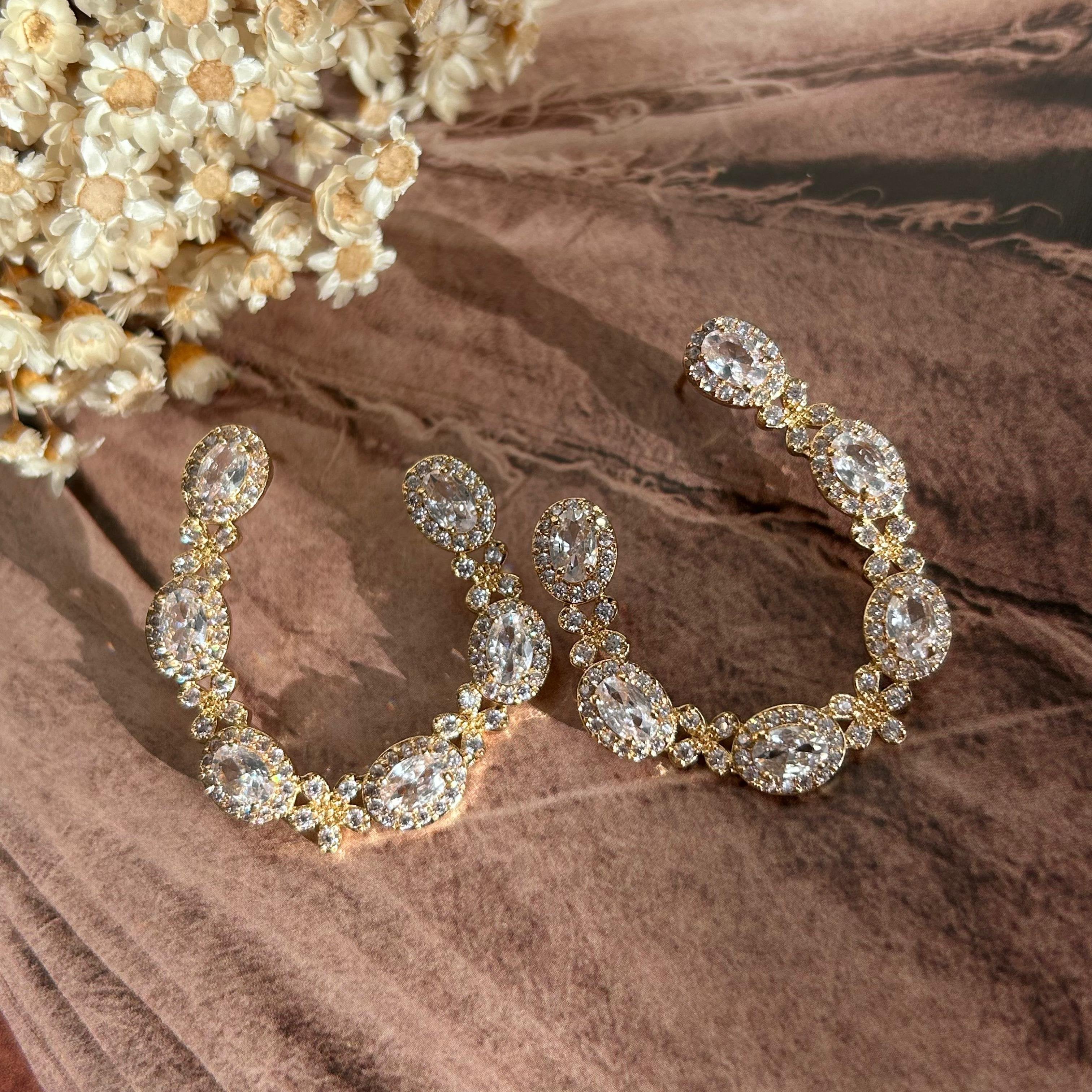 Brinco Argola Frontal Ouro