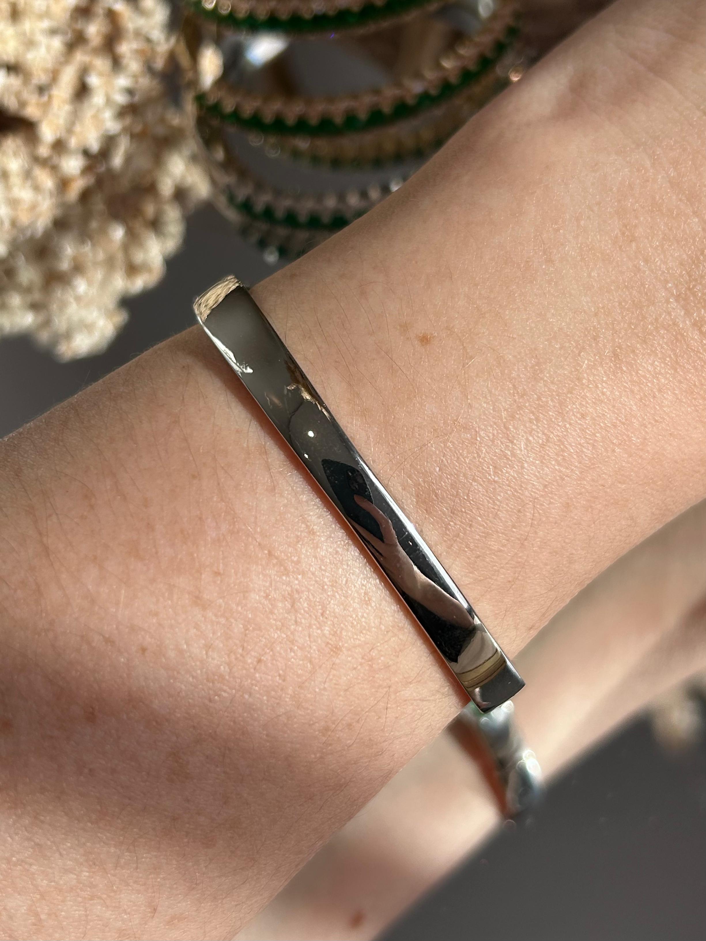 Bracelete Baguetado Verde Esmeralda