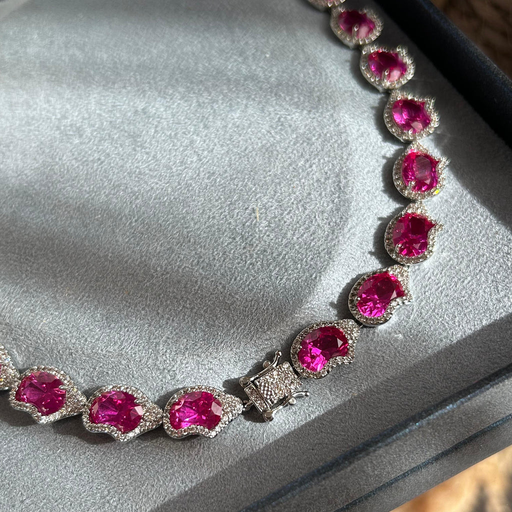 Conjunto Orgânico Safira Rosa