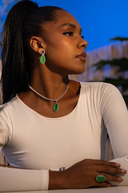 Pingente Jade Ródio Branco