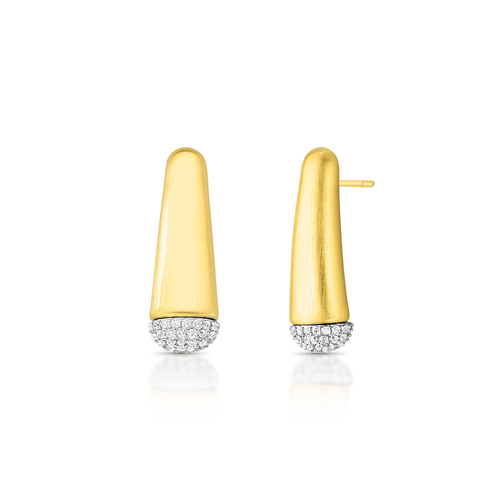 Brinco Palito Ouro Acetinado