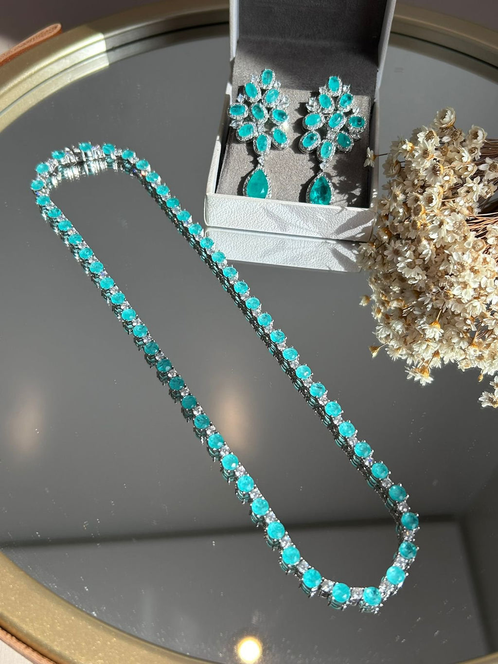 Colar Riviera Mescla Turmalina